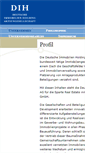 Mobile Screenshot of dih-ag.de